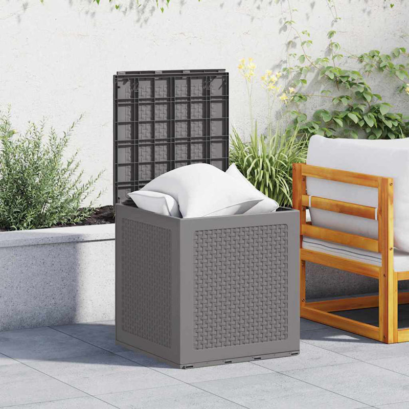 Storage Box Polypropylene, Grey