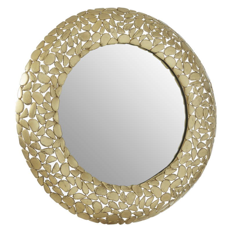 Amelie Metal Flat Wall Mirror