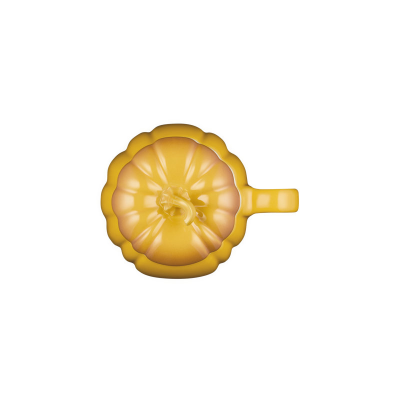 Le Creuset Stoneware Pumpkin Mug With Lid, 14 Oz. - Nectar, Nectar