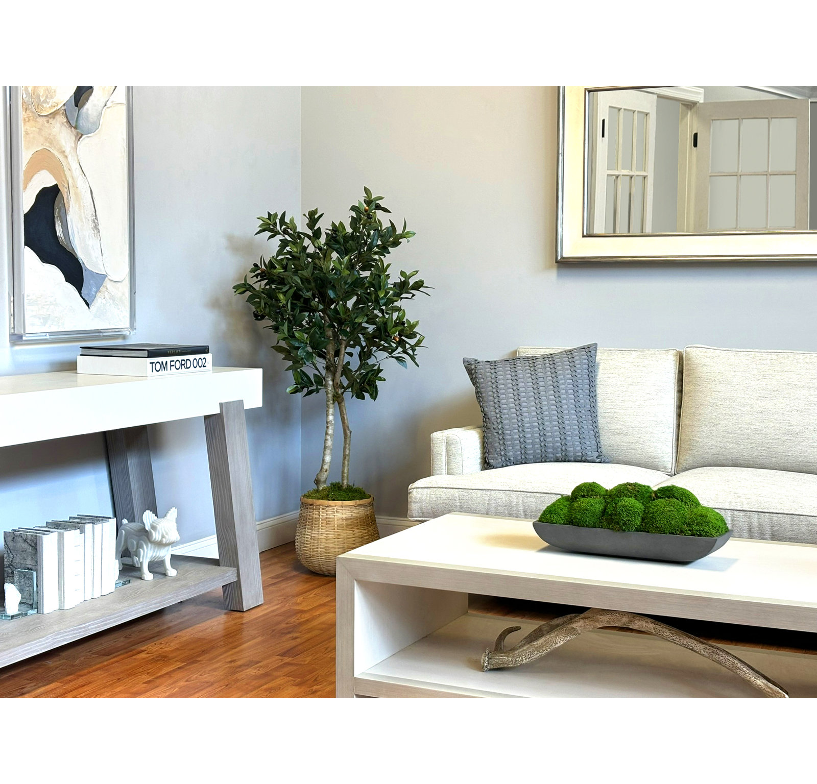 Sani 62" Olive Tree in Pot
