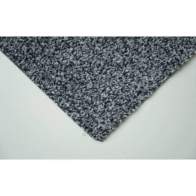 Amelia-Eve Non-Slip Doormat, Rectangle 40 x 60cm, Silver Grey