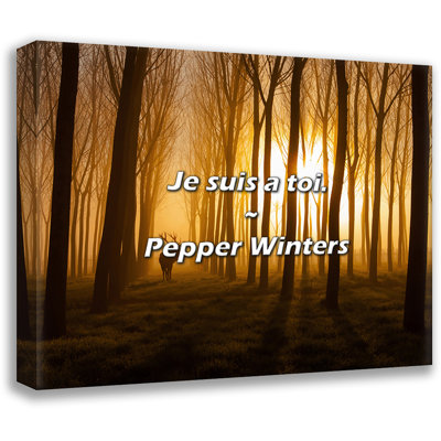 Pepper Winters Quote: Je suis a toi.