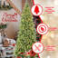 Arbre de Noël mince avec support en métal-1693854848-1693854816