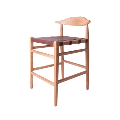 Oscar Leather Bar Stool