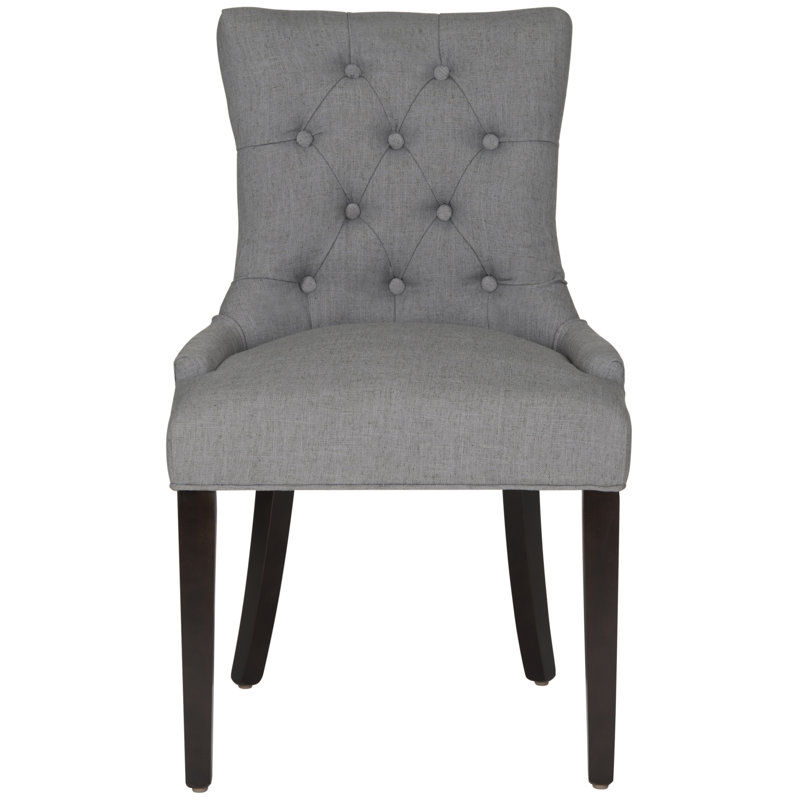Heidel 19.7'' H Upholstered Armchair, Dark Blue