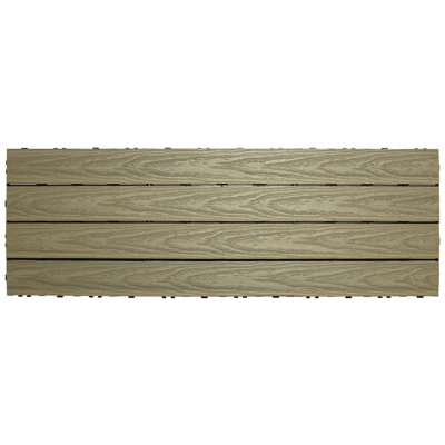 UltraShield Naturale 36" x 12" Composite Interlocking Deck Plank