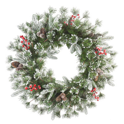 Couronne de chlorure de polyvinyle 24 po