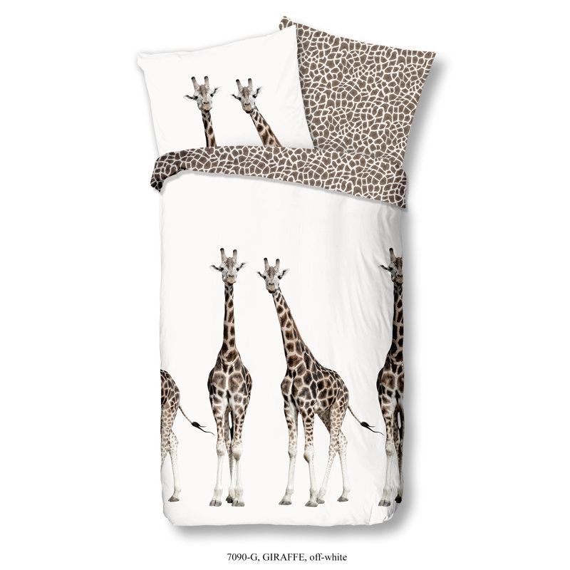 Animal Print Duvet Cover Set with Pillowcases