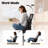 Neeya Ergonomic Home Ofiice Mesh Chair Computer Chair with Flip-Up Arms-106361779-124198004-128032105
