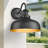 Black Outdoor Barn Light For Farmhouse, Weather Resistant Outdoor Wall Sconce, Outside Lighting For Porch, Garage, Patio, Entryway(Black, 4 Pack)-1425252880