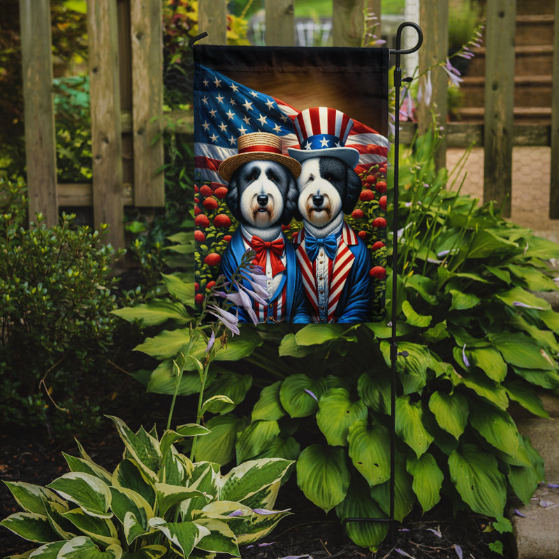 Drapeau All American Garden, Berger anglais