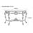 European style Luxury console table