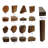 Trapezoid Top with Rectangle Handle Wood Beer Tap Handle Header Keg Handle Faucet Pub Draft Marker