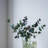 S/2 Decorative Green Glass Vases With Face Motifs