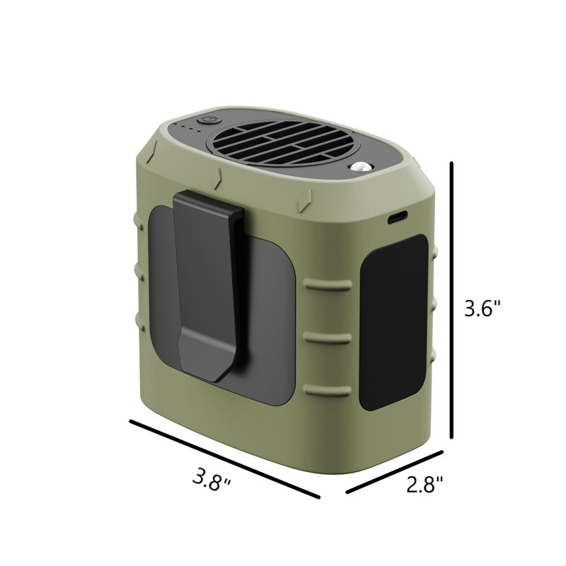 Ventilateur personnel EP Designlab LLC, Vert