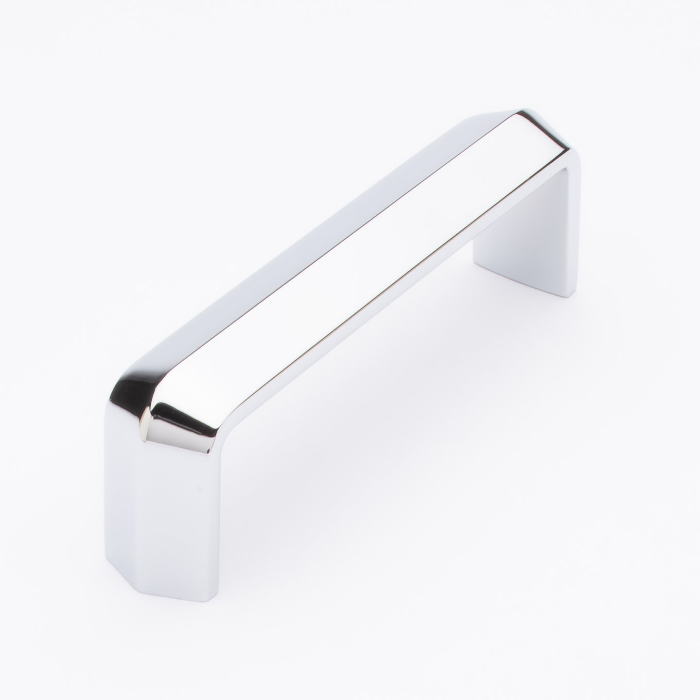 Eternity Bar Cabinet Pull, 4'', Polished Chrome