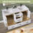 Donnal 60in. Free Standing Double Sinks Bathroom Vanity with Solid Surface Top-69324350