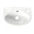 Alfi Brand 9.5'' White Ceramic / Porcelain Oval Bathroom Sink with Overflow