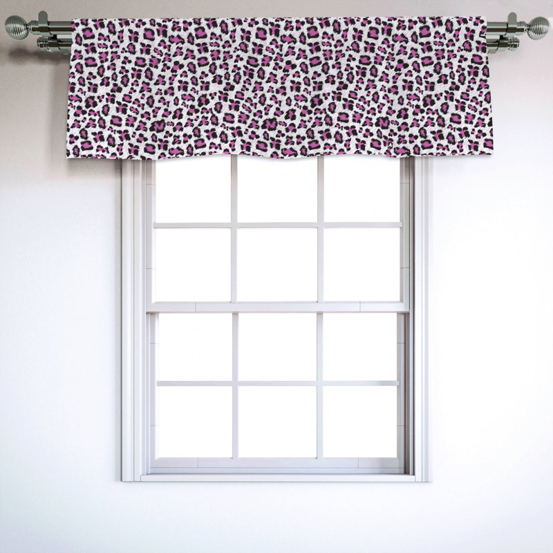 Sateen Ruffled Window Valance