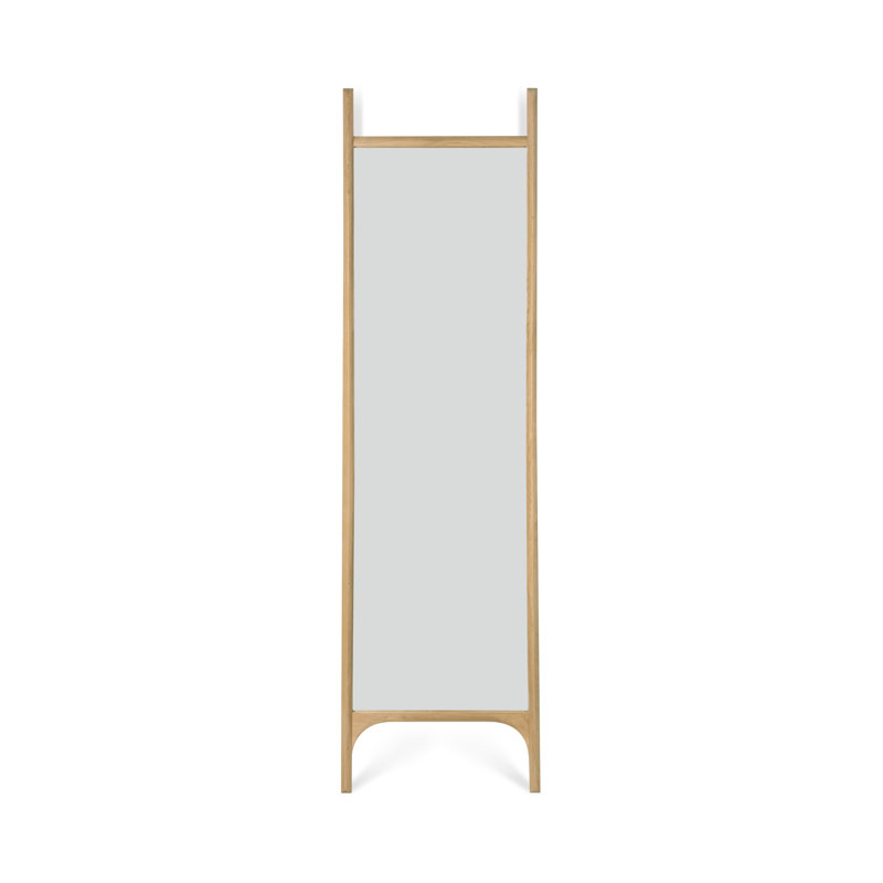 Polished Imperfect Mirror, 75" x 22", Natural