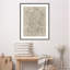 «Kimbell Outline Leaves II» par Asia Jensen - reproduction de cadre photo-179746521-179746525