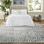 De literie réversible blanche à volants, pièce Shabby Chic Home