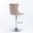 Swivel Velvet Barstools with Adjusatble Seat Height-1880070283-1880070268