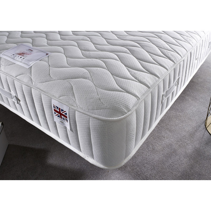 29cm Washington 3000 Pocket Sprung Medium Firm Mattress with 5 Layer Fillings for Luxurious Comfort, Single (3')