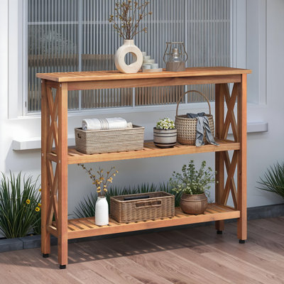  Buffet rectangulaire d'extérieur et console