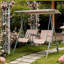 Balancelle d'extérieur, chaise de patio, pour le jardin, la piscine, la cour arrière