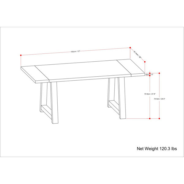 Dimensions du produit