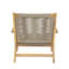 Fauteuils club d'extérieur en bois d'acacia Sierra-348019143