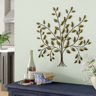 TRAVEVA Metal Wall Art, 3D Ginkgo Leaf Metal Wall Art for Living Room, Suitable for Study Living Room Bedroom Art Hotel Decoration Indoor Outdoor