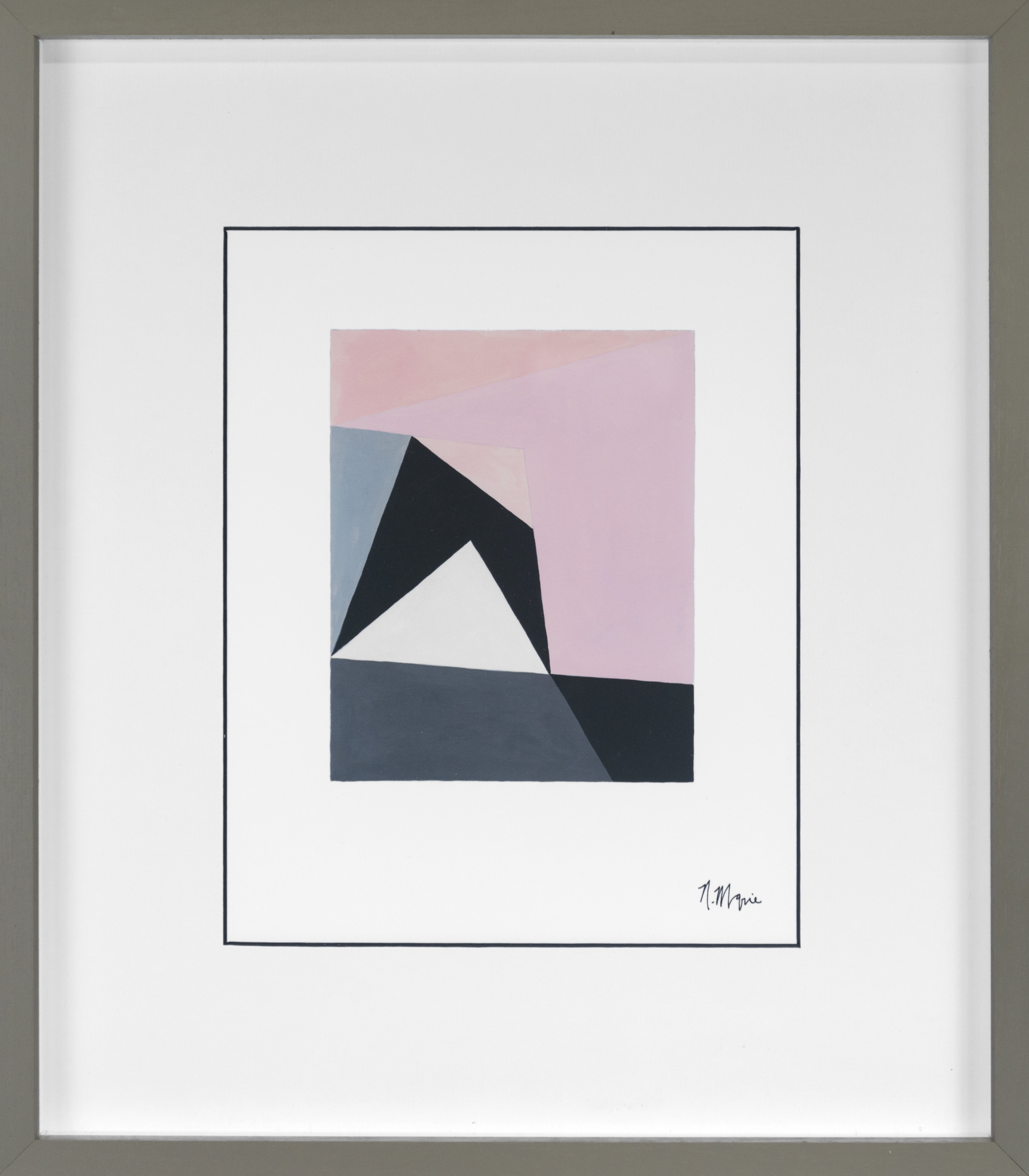 Grand Image Home Pastel Fractals 1 by Marie Lawyer - Picture Frame ...