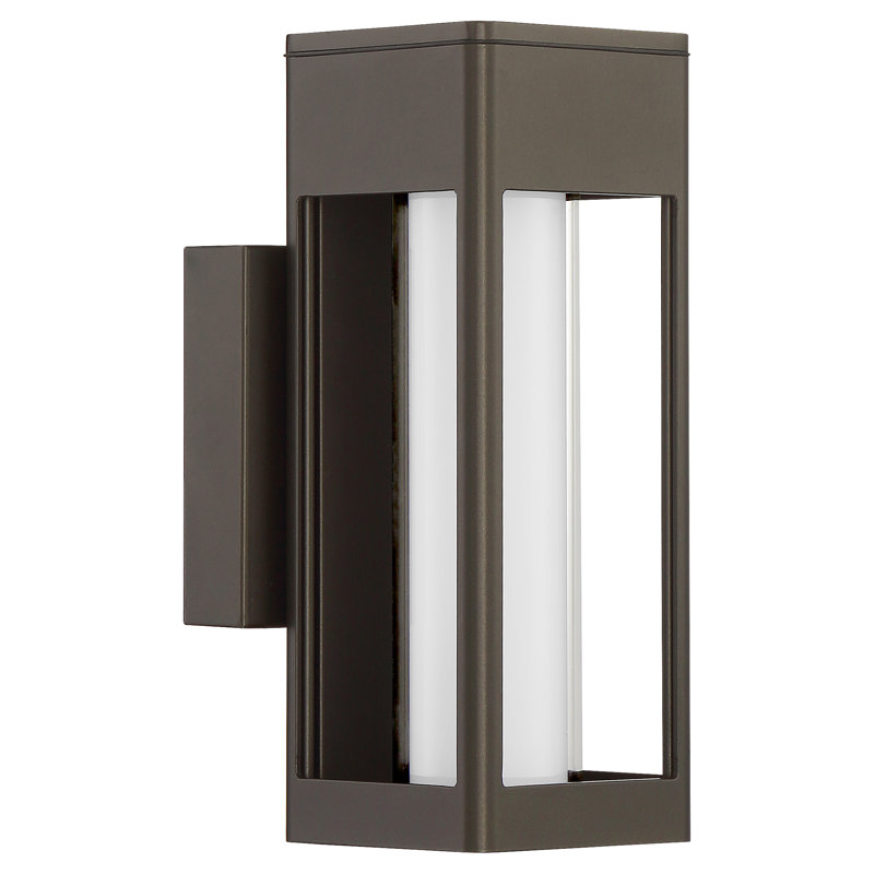 Steel Wall Light, 10" H x 5" W x 4.5" D
