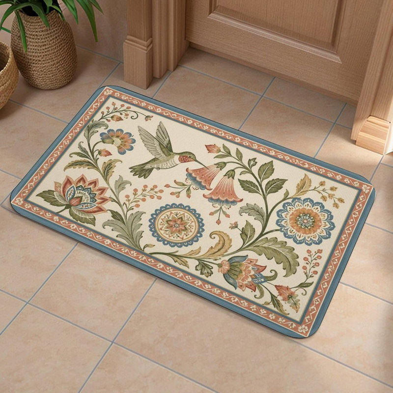 Tapis de sol en flanelle Hummingbird, Single- 35.43" L x 23.62" W