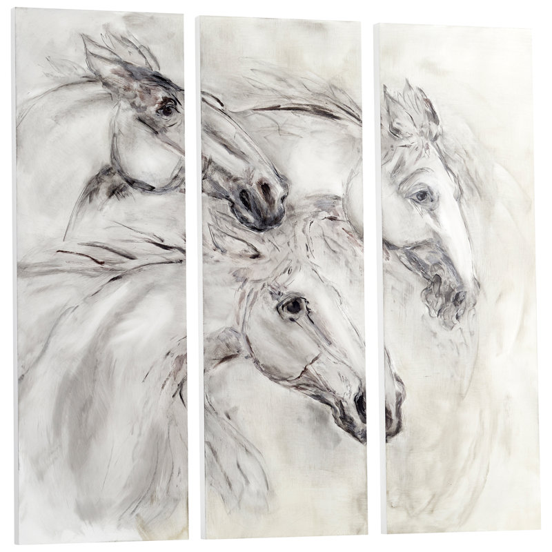 " Galloping " 3 - Pieces