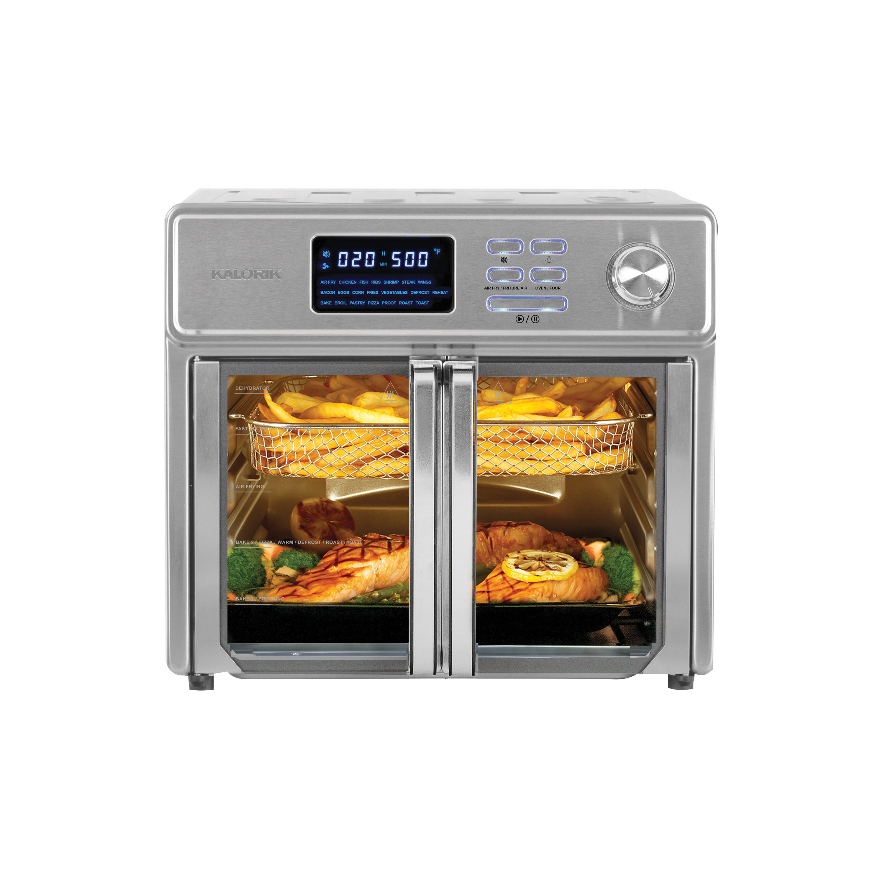 Big Capacity Digital Air Fryer Oven 26 Quart 10-In-1 Countertop