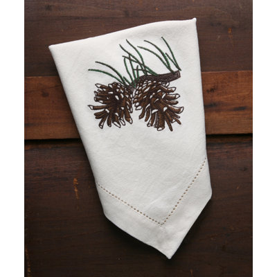 Mahanoy Cotton Floral Square Napkin