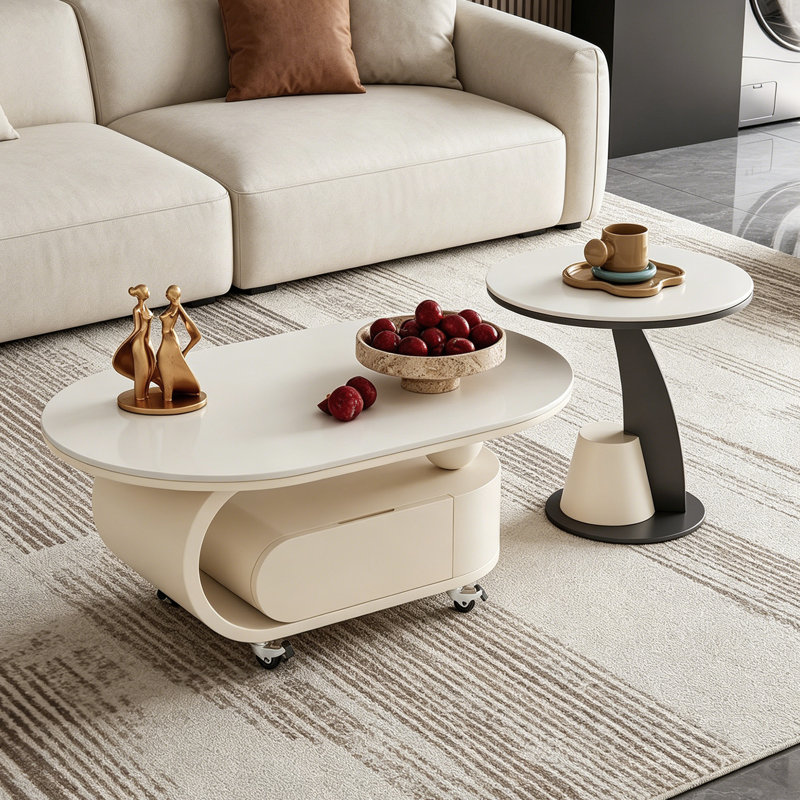 Yazmin, 17.71" H x 39.37" L x 19.68" W, White