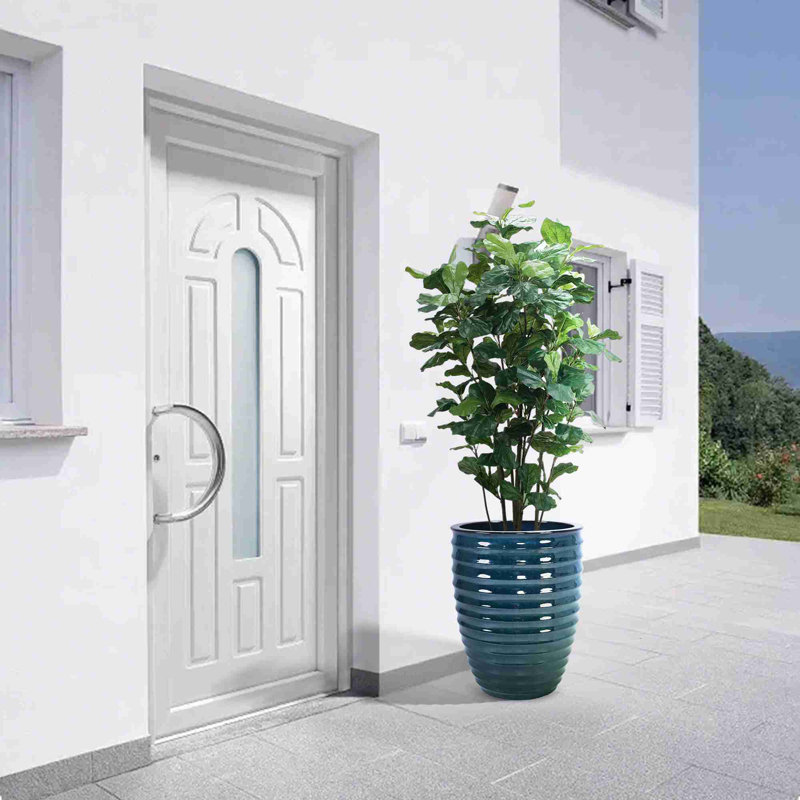 Pots de fleurs en céramique de haute qualité, Vert d’armée