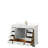 Deborah 48'' Single Bathroom Vanity with Marble Top-98260258-51712357-80218489