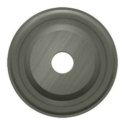 Plaque de base pour boutons Deltana BPRC100U15A, 1 po de diamètre, nickel antique