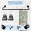 78cm L-Shaped Shower Curtain Pole