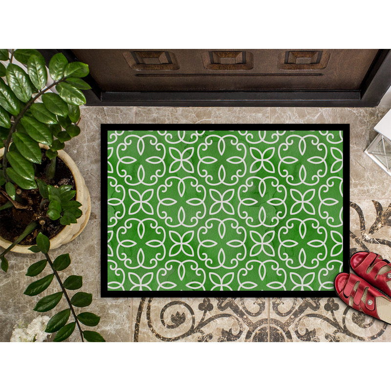 Yelverton Non-Slip Outdoor Doormat, 0.2" H x 36" W x 24" D