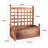 Alitta Handmade Wood Elevated Planter