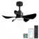 28' Ceiling Fans With Lights And Remote/APP Control