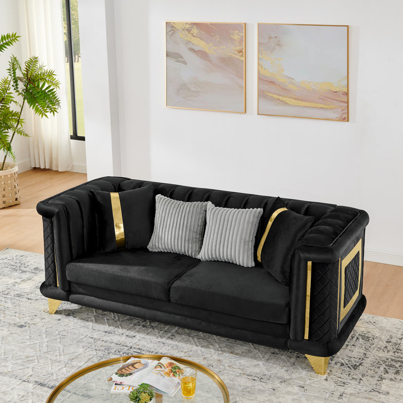 Sofa 3+2, Black