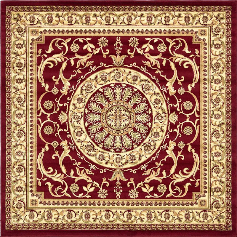 Royale Oriental Indoor Rug, Square 6'
