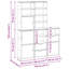 Side Cabinets 5 Pcs "ODDA" 40X24x79 Cm Solid Wood Pine-1543899070